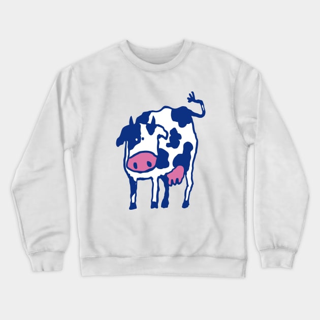 Holstein Cow Breed Artwork Crewneck Sweatshirt by PatrioTEEism